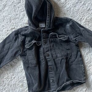 Zara Boys black denim jacket
